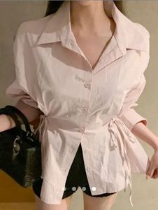 Savana belted shirt