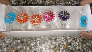 Colourful Flower Charm Bracelets 🌸✨