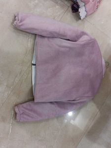 Lilac Cropped Jacket