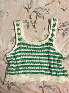 Crochet Knit Top