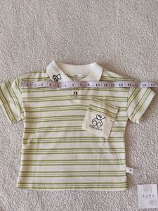 Cute Striped Polo Shirt