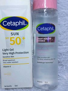 Pack Of 2 Cetaphil Skincare Products