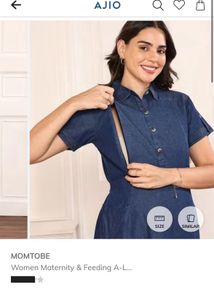 Unused with tag Maternity Denim Dress