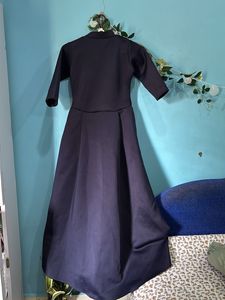 Elegant Navy Blue Dress