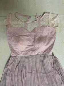 Elegant Pleated Maxi Dress
