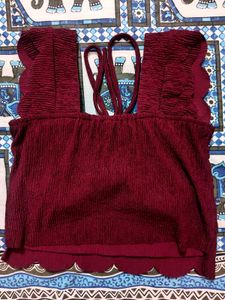 Chic Scalloped Neckline Cami Top