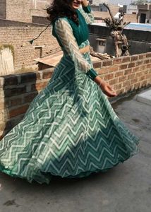 Green Kurta Set