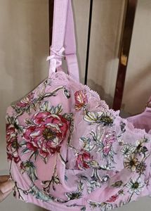 NEW VS Floral Embroidered Balconette Bra