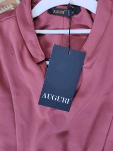 AAGURI BRAND -Peplum Dress with Sequins