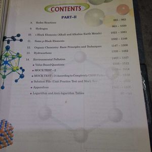 Modern's Chemistry Book for Class XI, Part 2