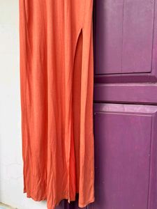 Orange Maxi Dress