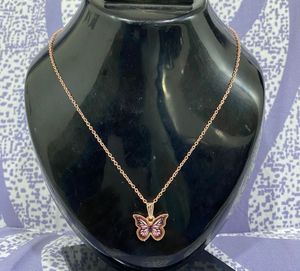 Butterfly Pendant Necklace