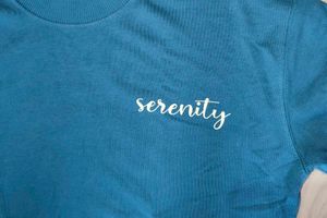 Comfortable Blue "Serenity" Sweatshirt