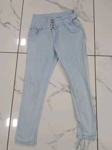 Light Blue High Waisted Jeans