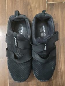 Sparx Mesh Black Sports Shoes