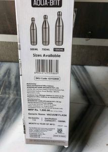 Wonderchef Aqua-Bot Stainless Steel Water Bottle