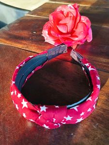 Red Star Padded Headband