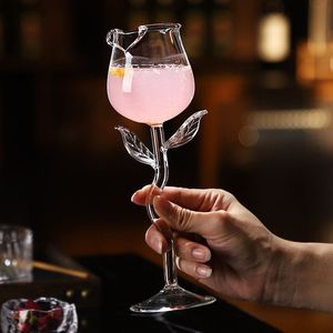 Unique Rose-Shaped Wine 🍷