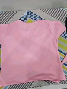 Cute Pink Cat T-Shirt &amp; umberella skirt
