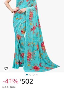 Georgette Saree