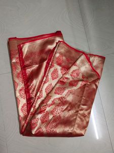 Beautiful Red Pattu Saree
