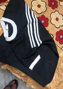 Men's Black Striped T-Shirt
