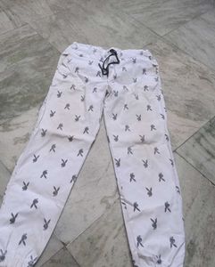 Playboy Bunny Print Joggers