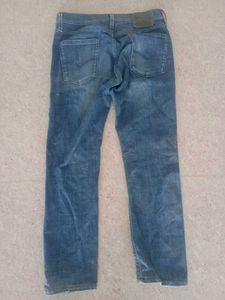 Levis Blue damage denim Jeans