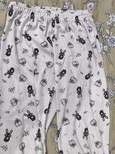 Cute Owl &amp; Bunny Pajama Pants
