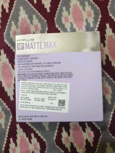 Maybelline Super Stay Matte Max Foundation