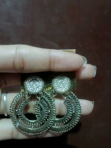 Boho Tribal Hoop Earrings 🍄🐸