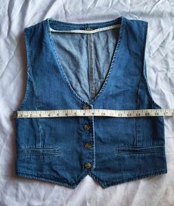 Classic Denim Vest jacket