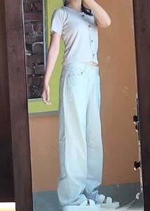 Baggy Off White Jean