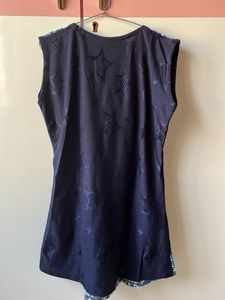 Stylish Navy Blue Tunic Top