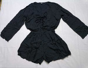 Black Romper Jumpsuit