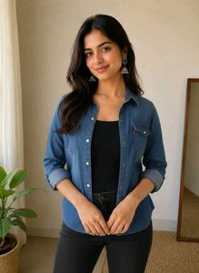 Blue Denim Shirt