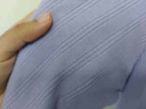 Lavender Ribbed Crewneck Hoodie