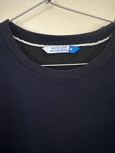 Navy Blue Crewneck Sweatshirt