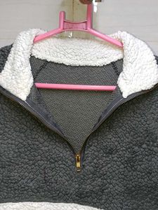 Cozy Teddy Fleece Pullover Sweater