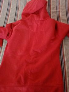 Red Fleece Hoodie