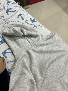 Grey Zip-Up Hoodie