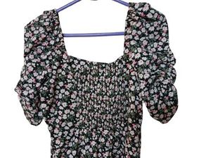 Floral Print Midi Dress
