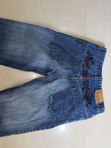 Y2K Unisex Bootcut Jeans W32 Premium Embroidery