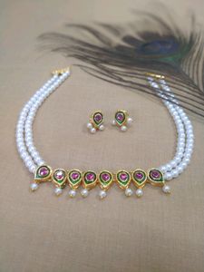 Moti Necklace Set 🥰