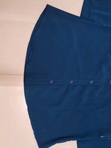 Stylish Blue Collared Shirt