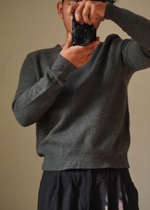 Ralph Lauren Grey Knit Sweater