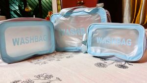 Set Of 3 Washbags
