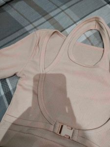 Ribbed Long Sleeve Crop Top