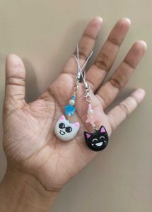 Gojo &amp; Geto Anime Cat Phone Charms