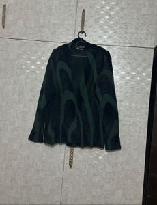 Cozy Abstract Pattern Cardigan